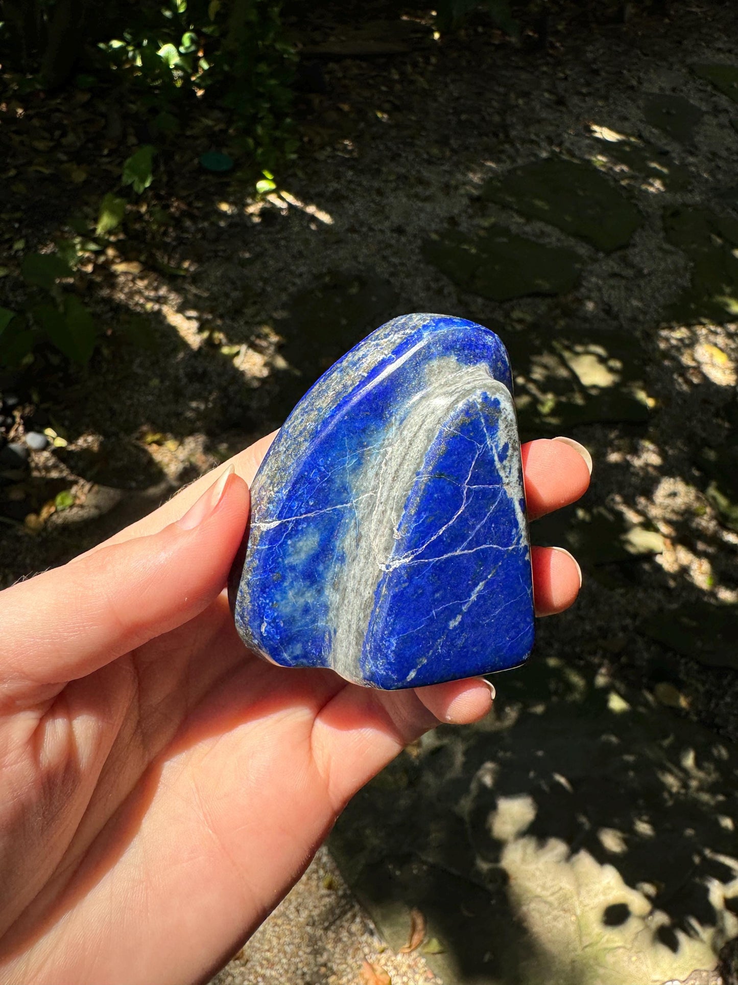 Polished Lapis Lazuli Freestanding Specimen 144g From Afghanistan Display