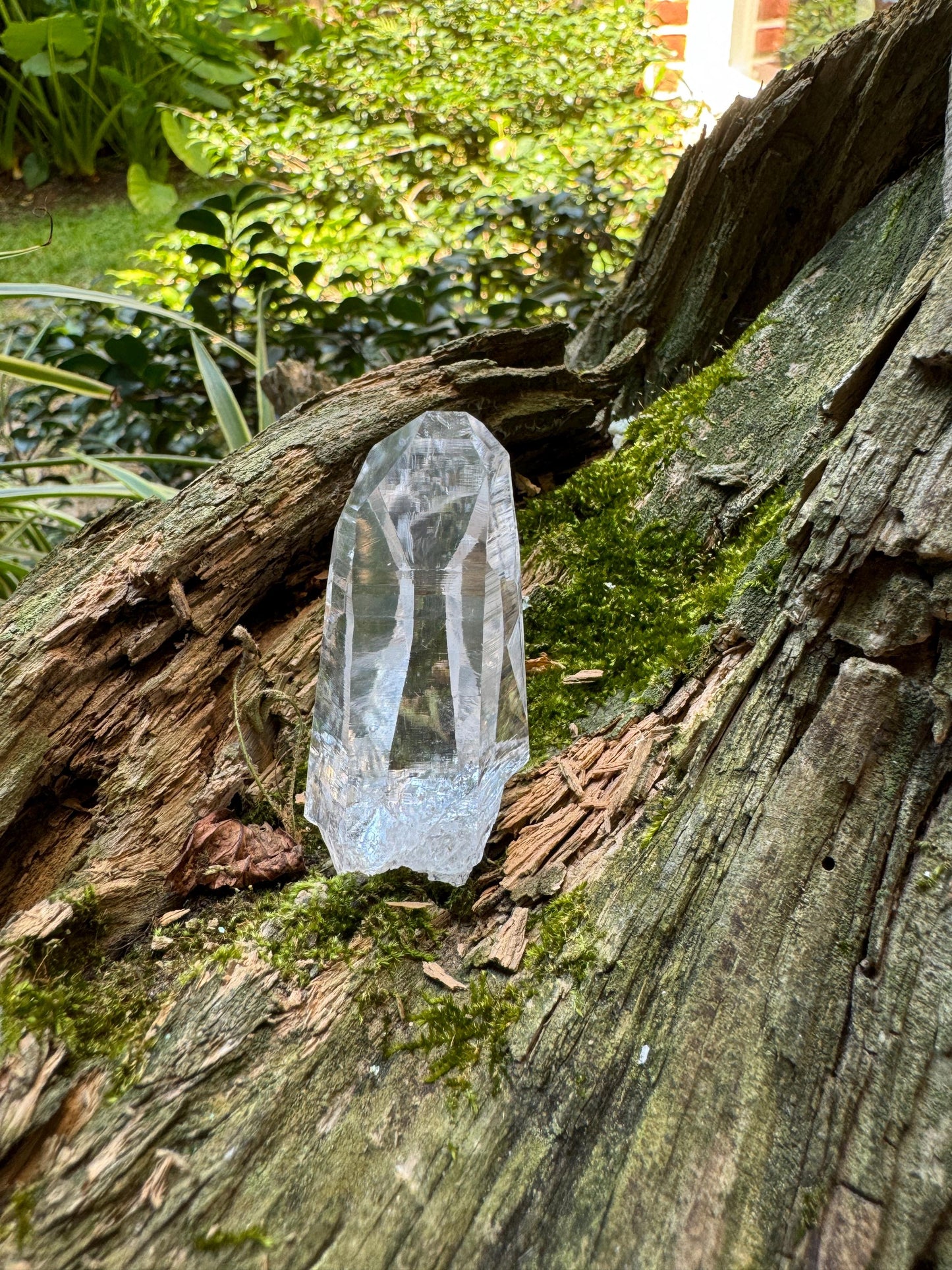 Stunning Columbian Lemurian Optical Quartz Point with Phantom Specimen 41.4g Mineral Crystal