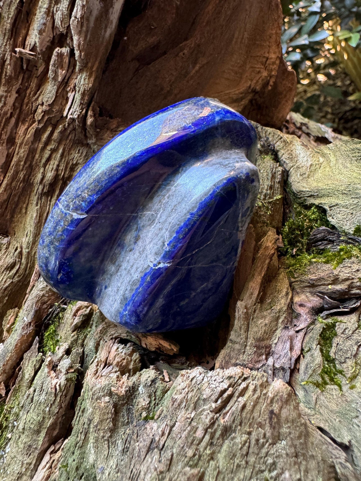 Polished Lapis Lazuli Freestanding Specimen 144g From Afghanistan Display