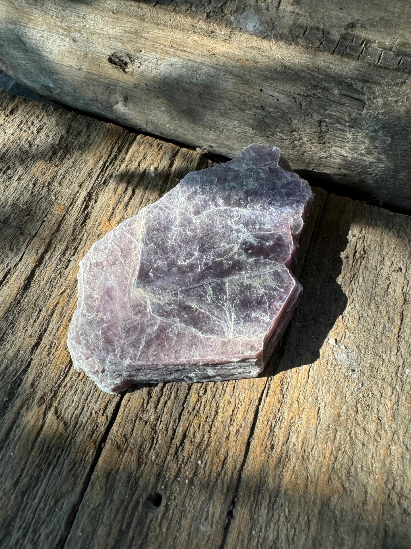 Beautiful Raw Lepidolite Specimen From Minas Gerais Brazil 47.8g Lithium Mineral Crystal