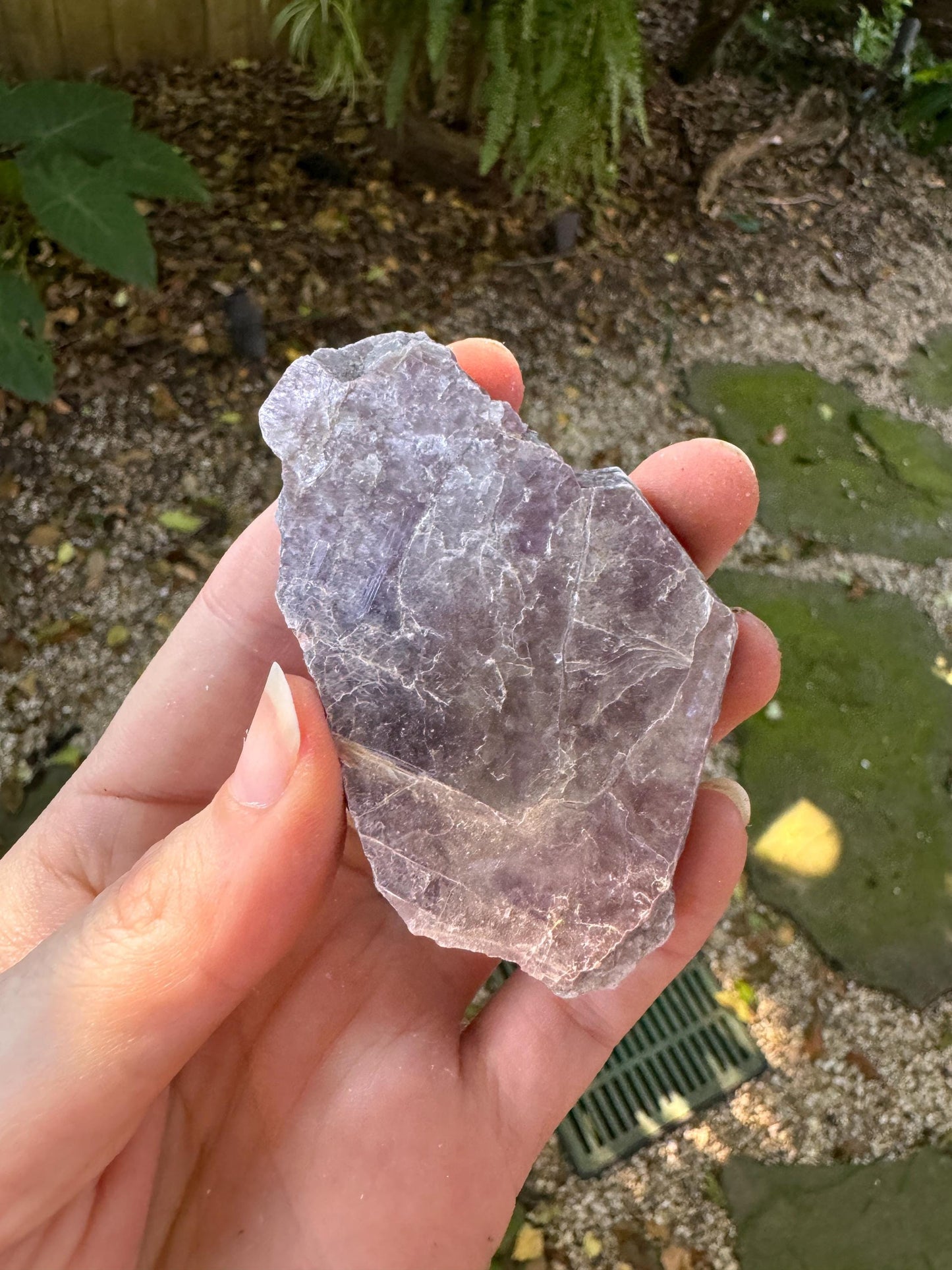 Beautiful Raw Lepidolite Specimen From Minas Gerais Brazil 47.8g Lithium Mineral Crystal