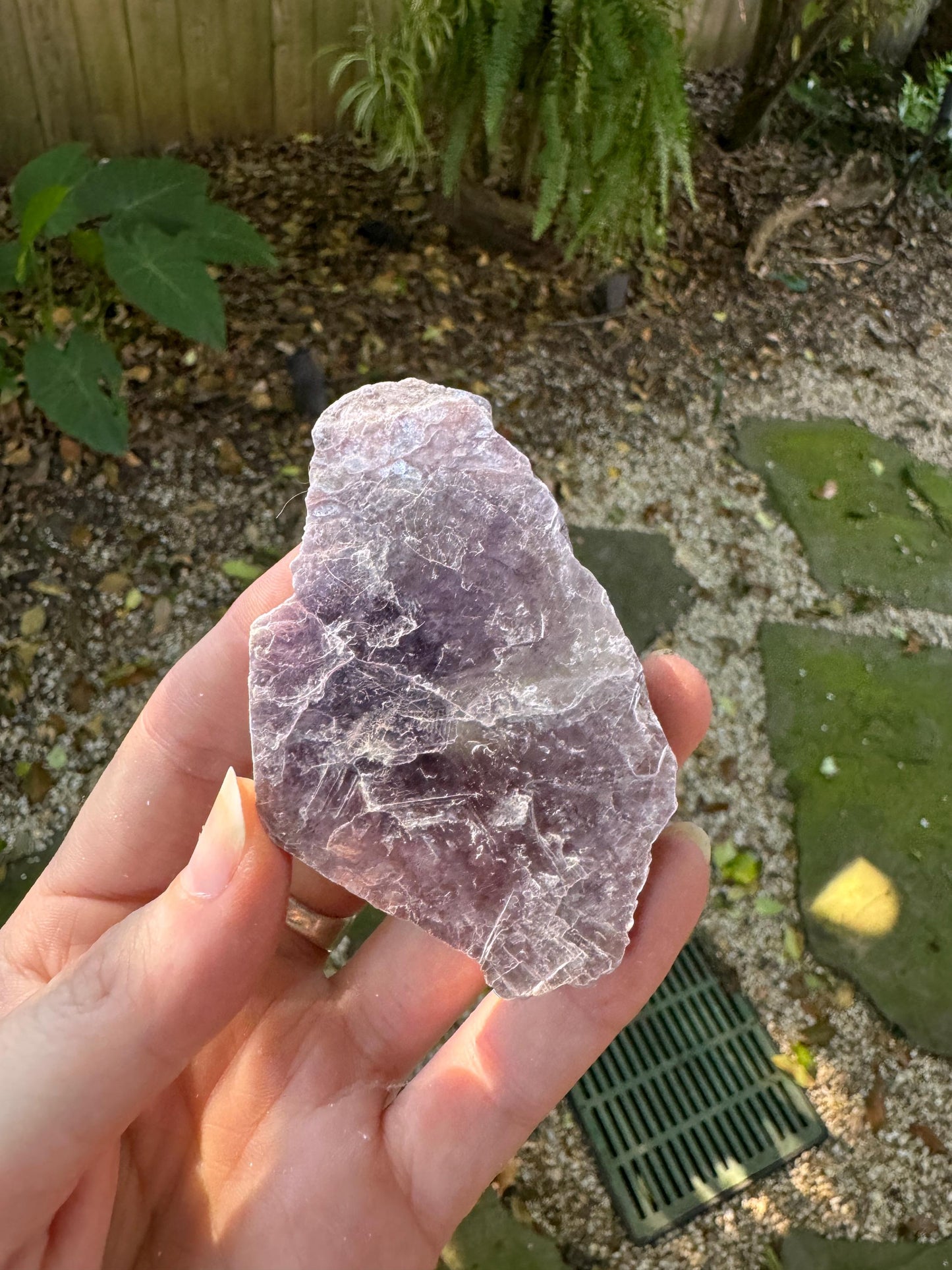 Beautiful Raw Lepidolite Specimen From Minas Gerais Brazil 47.8g Lithium Mineral Crystal