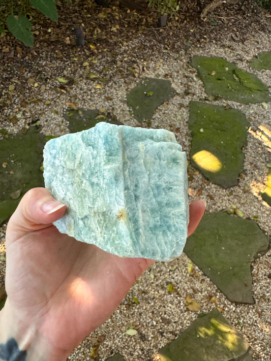 Aquamarine/Beryl Crystal from Minas Gerais Brazil 794g 1lb 12oz Specimen Mineral Crystal