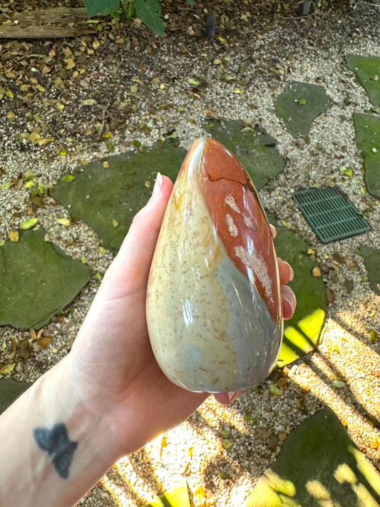 Polychrome Jasper Free Form 734g 1lb 9.9oz Specimen From Madagascar