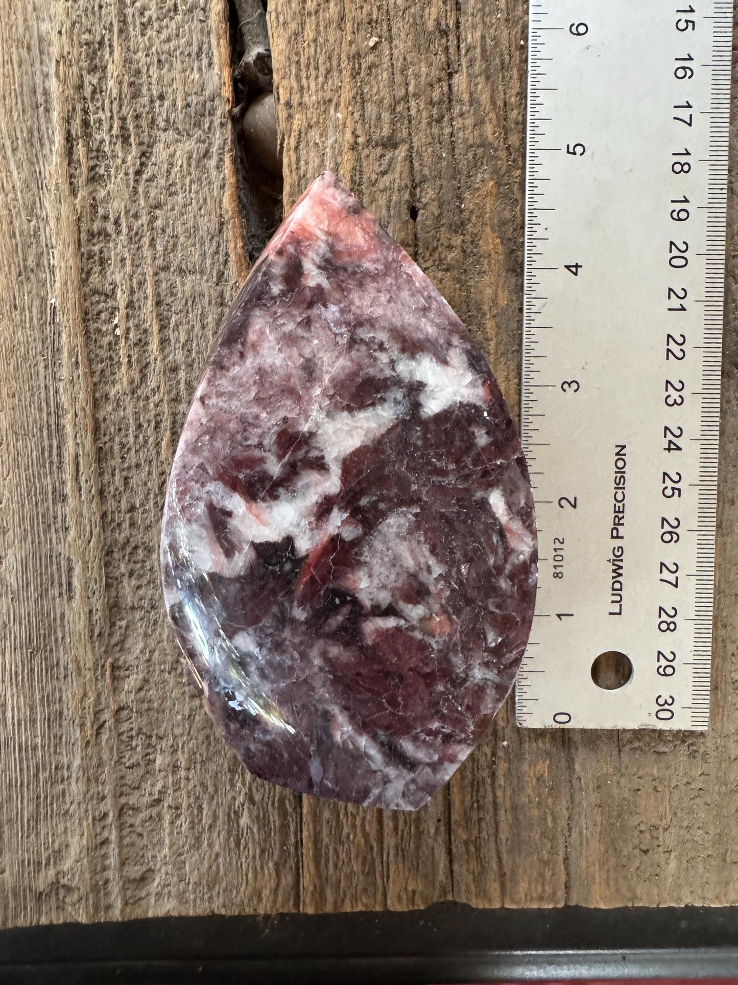 Polished Red Jasper Flame Quartz 522g From Brazil Mineral Specimen