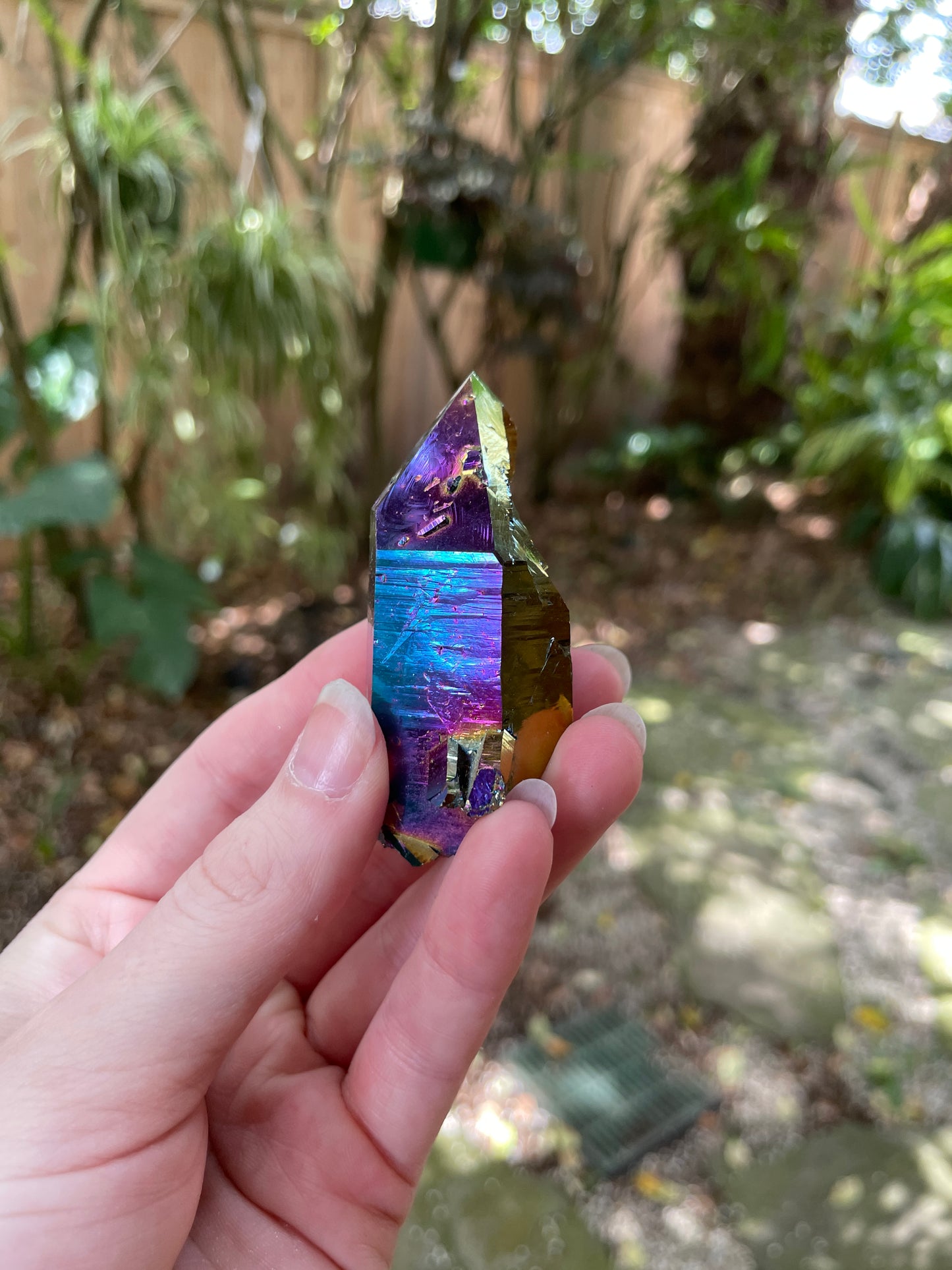 Quality Titanium Aura Quartz Double Terminated Arkansas Quartz Crystals