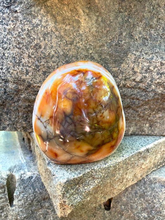 Carnelian Free Form Specimen 1066g 2lbs 5.6oz From Madagascar Specimen Crystal