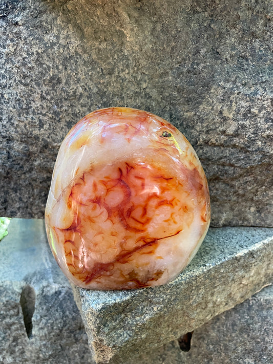 Carnelian Free Form Specimen 1066g 2lbs 5.6oz From Madagascar Specimen Crystal