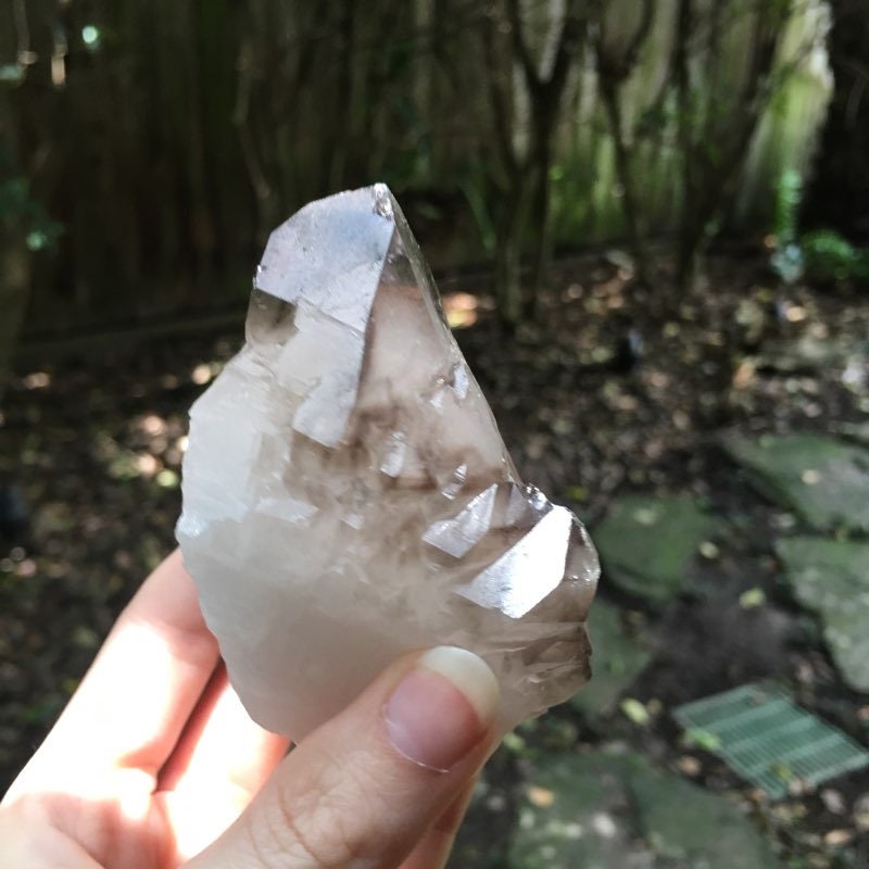 Smokey Elesital Quartz Specimen from Minas Gerais Brazil, 254g