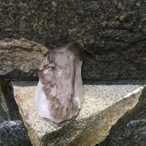 Smokey Elesital Quartz Specimen from Minas Gerais Brazil, 254g