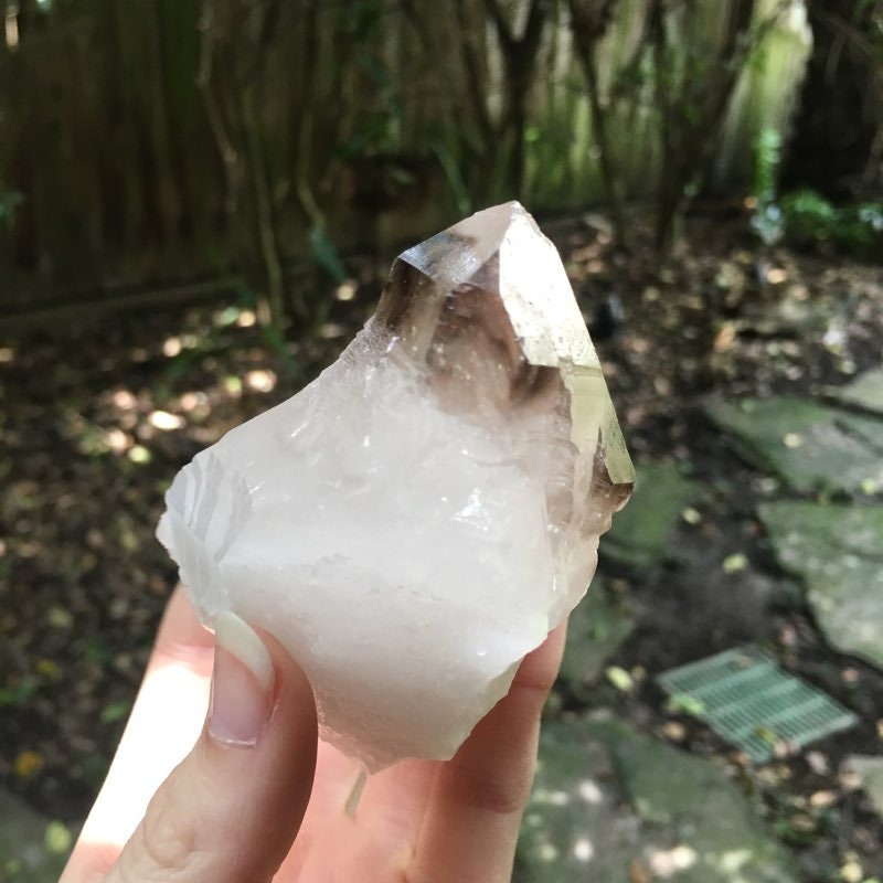 Smokey Elesital Quartz Specimen from Minas Gerais Brazil, 254g
