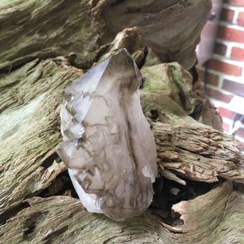 Smokey Elesital Quartz Specimen from Minas Gerais Brazil, 254g