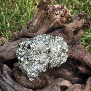 Beautiful Natural Raw Pyrite Crystal Specimen 585g, from Peru