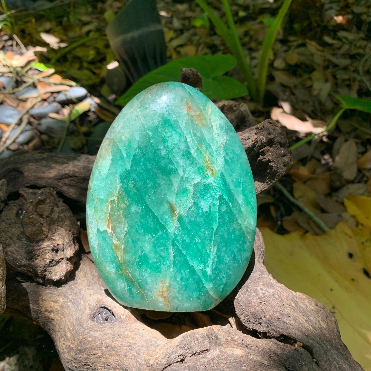 Polished Green Fuchsite Free Form 660g Specimen From Madagascar