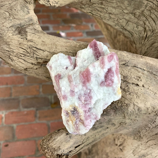 Rubellite/ Pink Tourmaline with Quartz with Lepidolite 232.5g From Minas Gerais Brazil Specimen