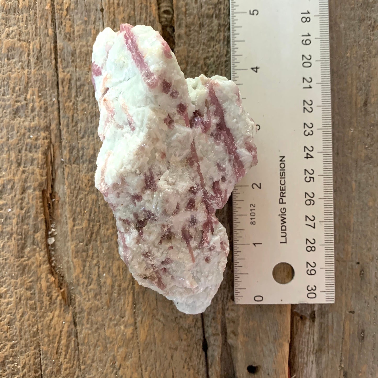 Rubellite/ Pink Tourmaline with Quartz with 320.4g From Minas Gerais Brazil Specimen