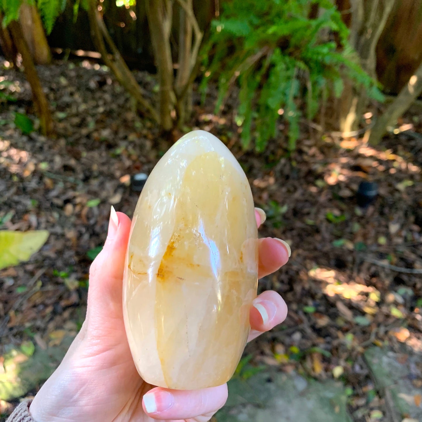 Yellow Golden Healer/Hematoid Quartz Free Form 700g From Madagascar With Hematite
