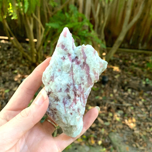 Rubellite/ Pink Tourmaline with Quartz with 320.4g From Minas Gerais Brazil Specimen