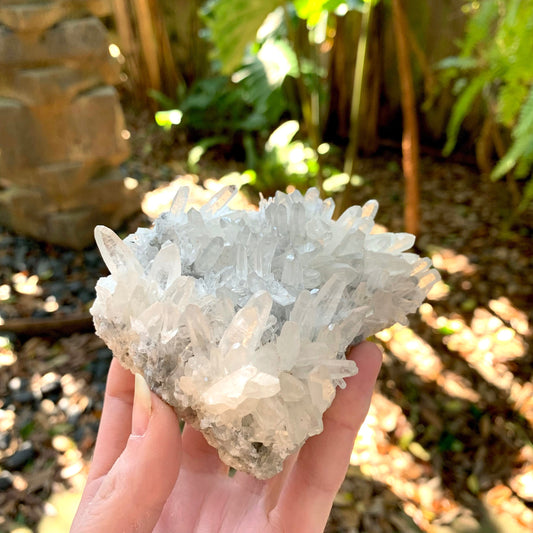 Beautiful Quartz Cluster Specimen From Mundo Nuevo, Peru 296.5g