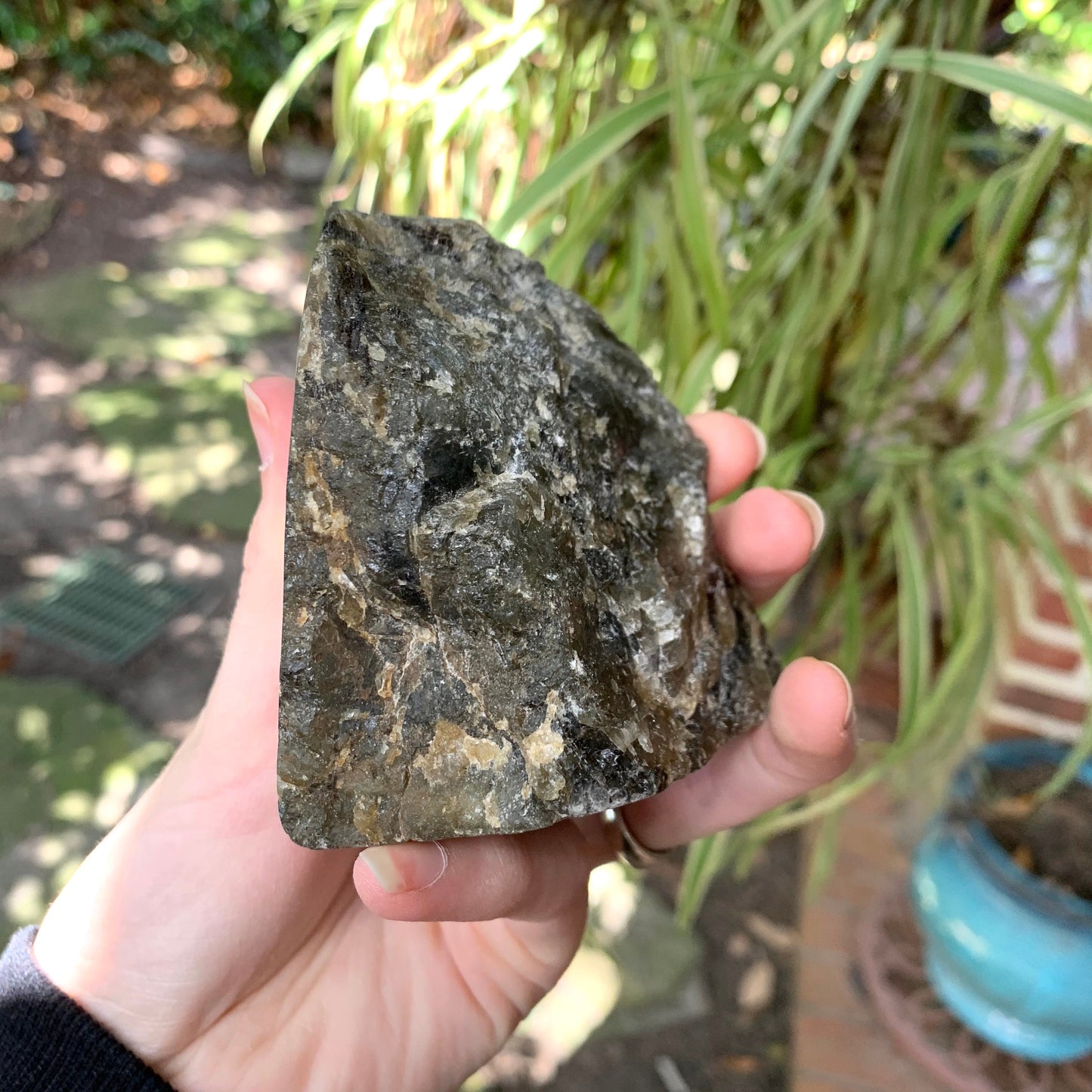 Half Polished Polished Labradorite Free Form 555g From Madagascar