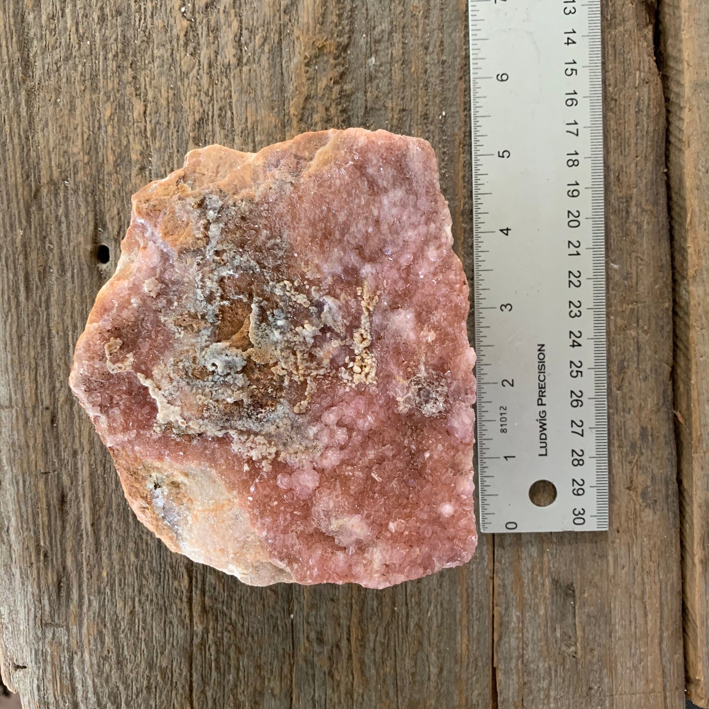 Beautiful Large Cobalt and Calcite From Zaire, 1015g 2lb 3.8ozg Specimen