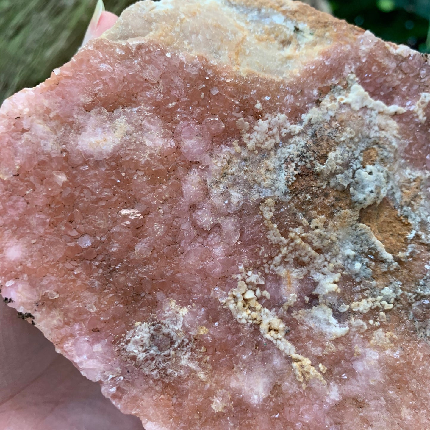 Beautiful Large Cobalt and Calcite From Zaire, 1015g 2lb 3.8ozg Specimen