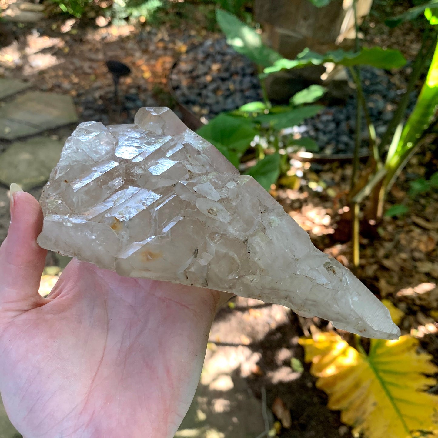 Elesital Quartz Specimen from Minas Gerais Brazil, 830g Specimen