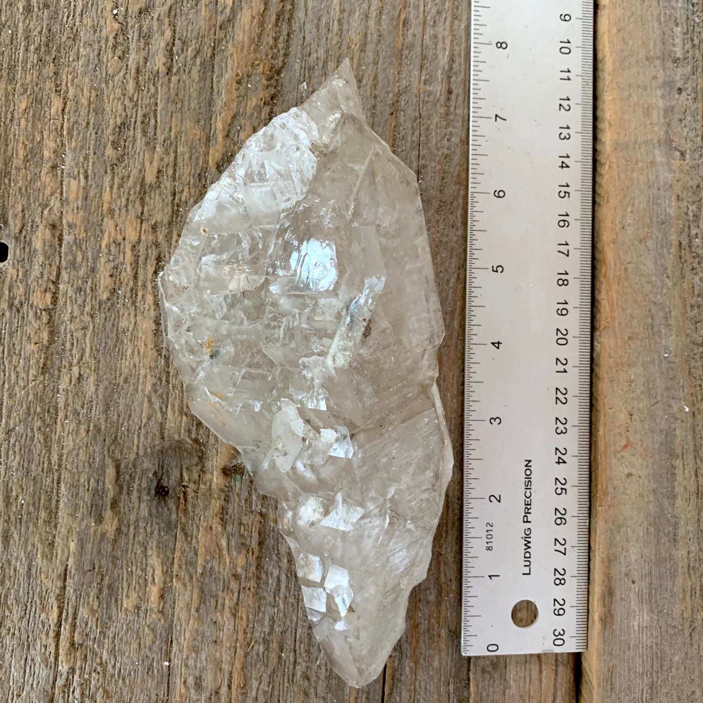 Elesital Quartz Specimen from Minas Gerais Brazil, 830g Specimen