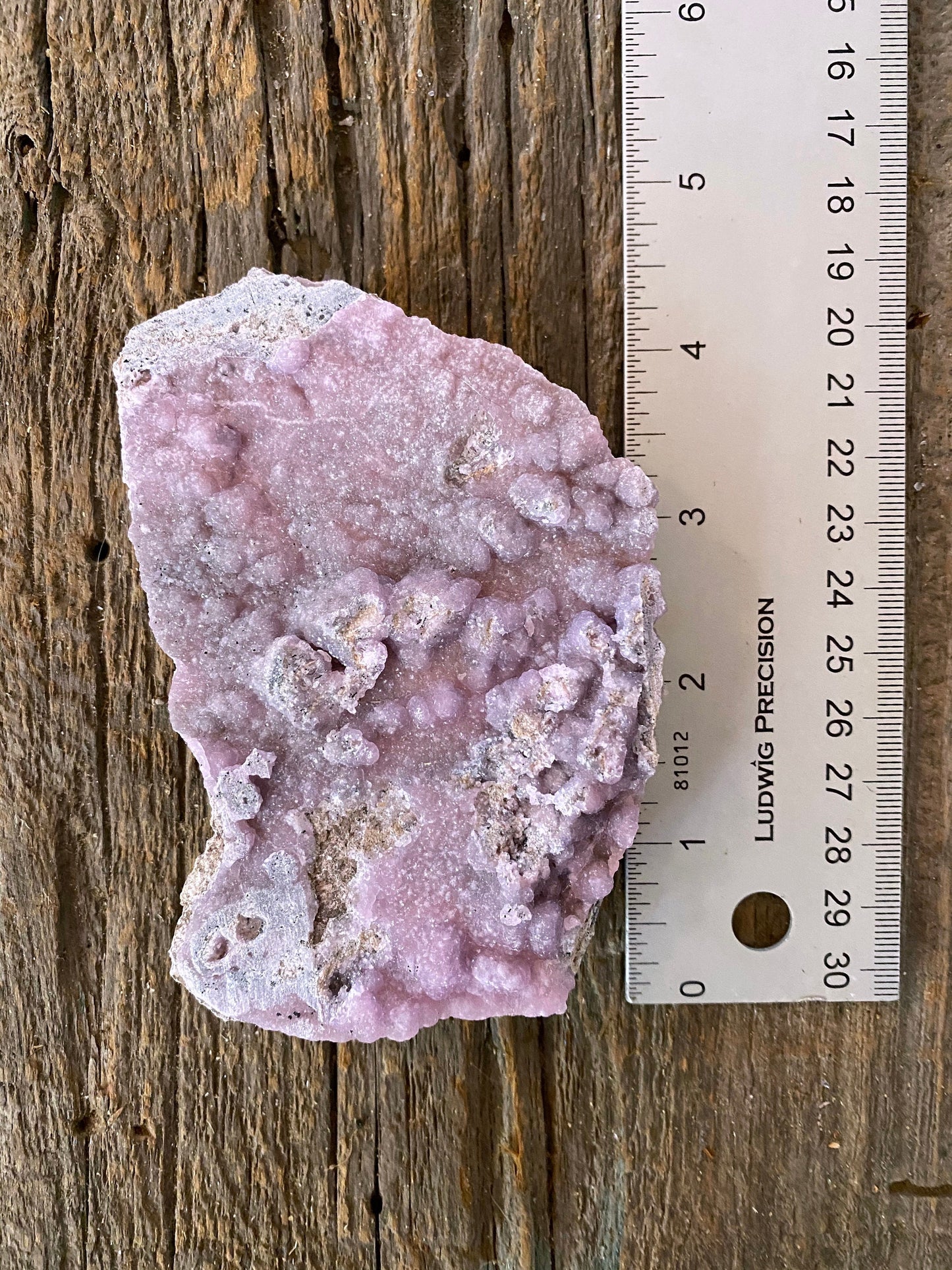Light Pink and Purple Botryoidal Smithsonite 300g Specimen from Choix Sinaloa Mexico