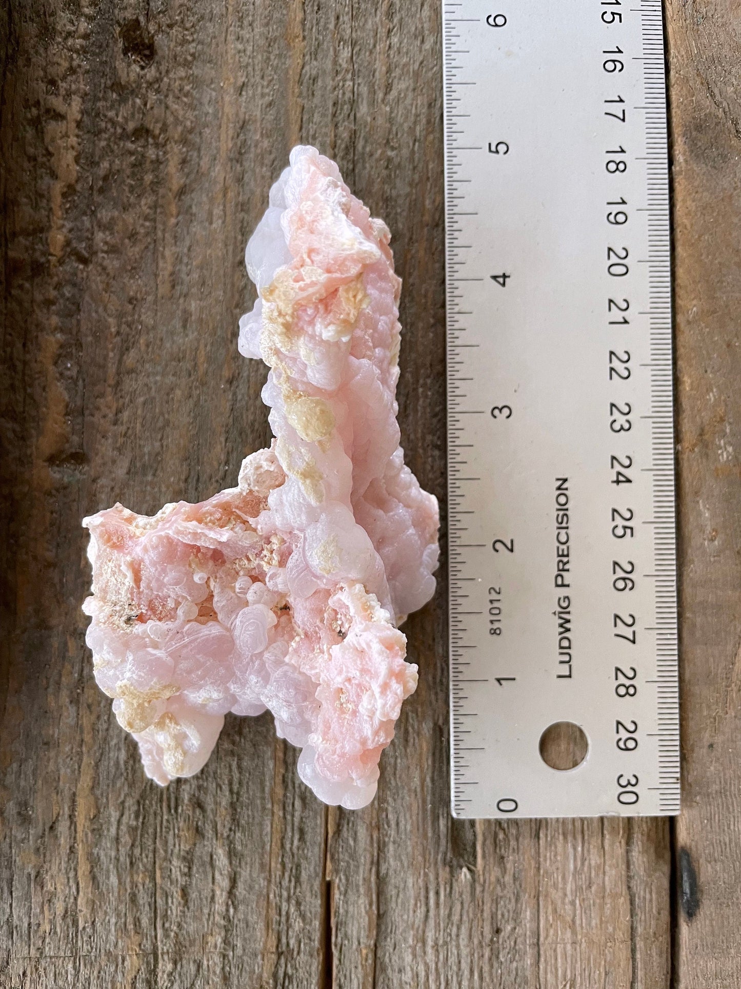 Beautiful Botryoidal Natural Pink Opal from Ica, Peru Specimen 133.4g
