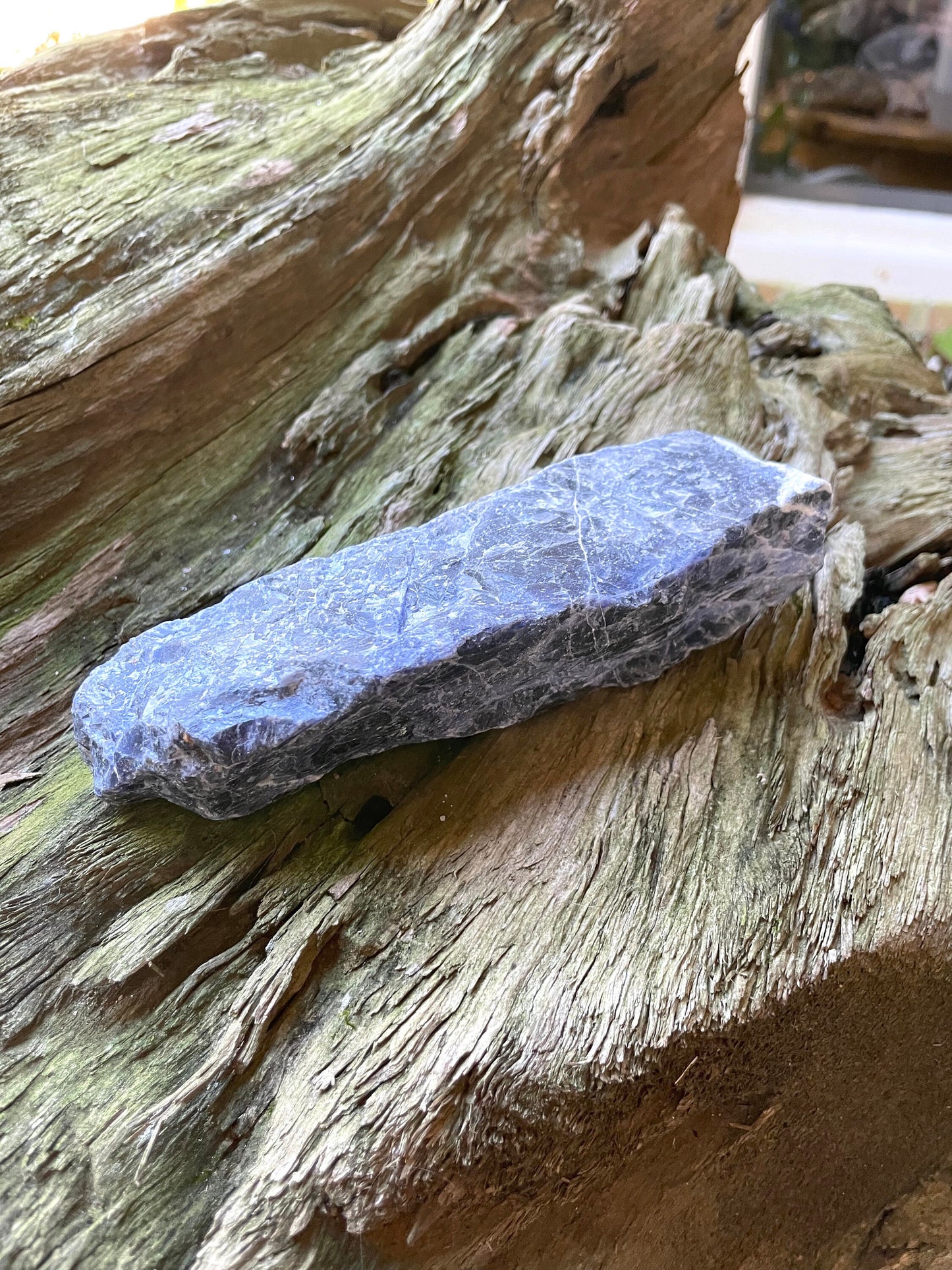 Blue Sodalite Raw Natural Crystal Specimen 354g Specimen from Brazil