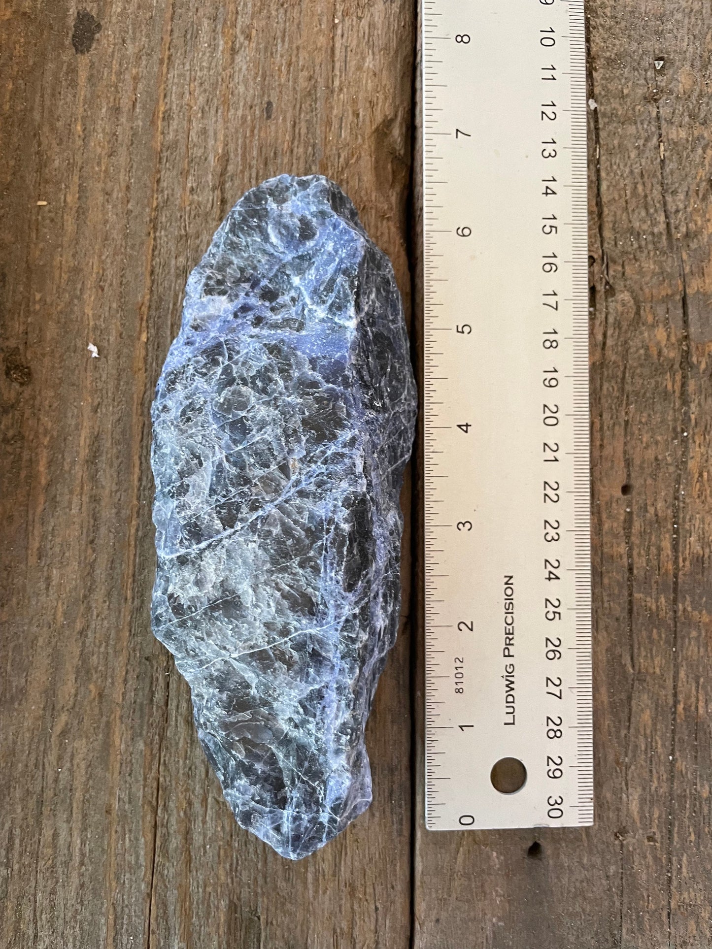 Blue Sodalite Raw Natural Crystal Specimen 354g Specimen from Brazil