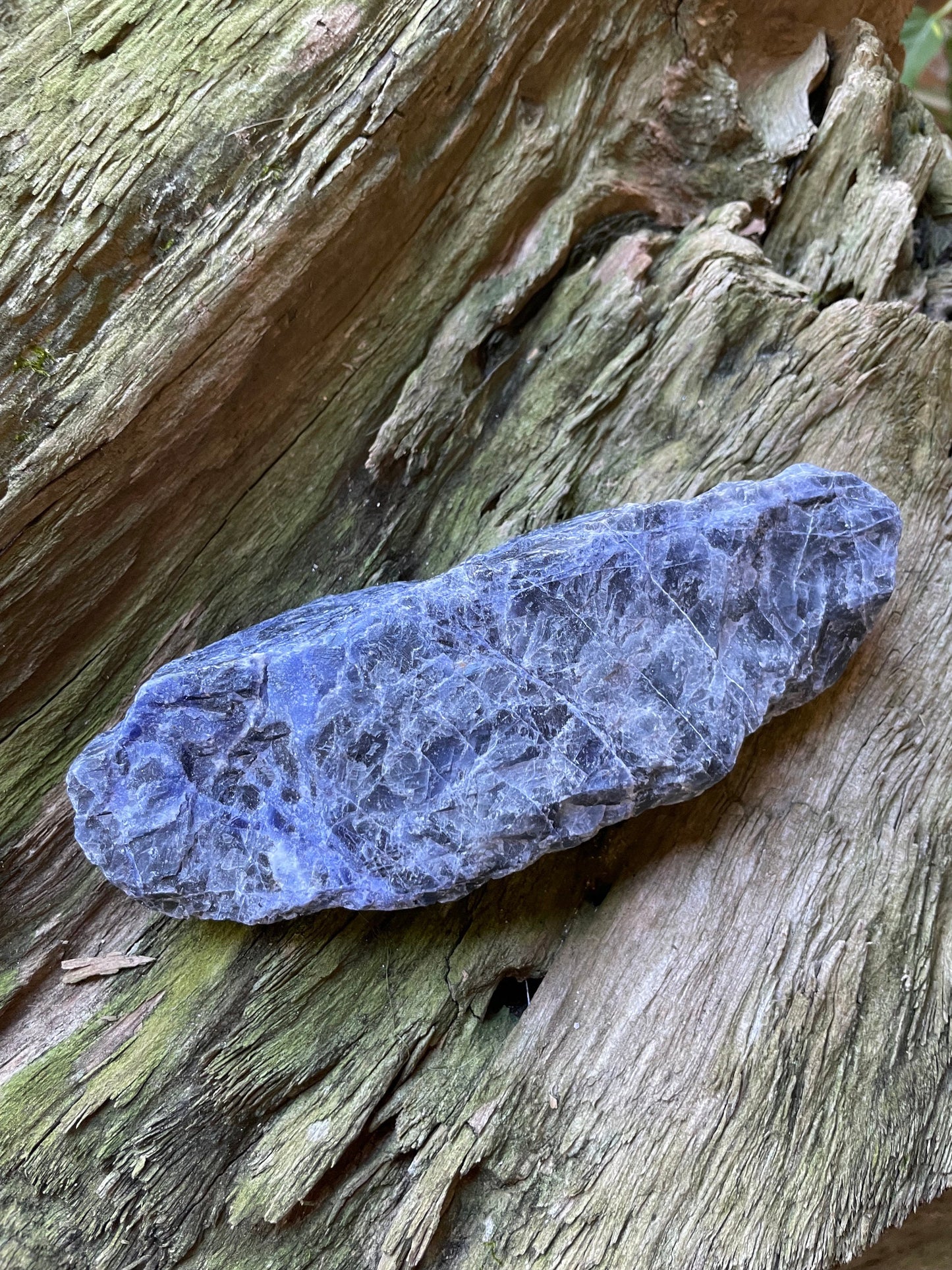 Blue Sodalite Raw Natural Crystal Specimen 354g Specimen from Brazil