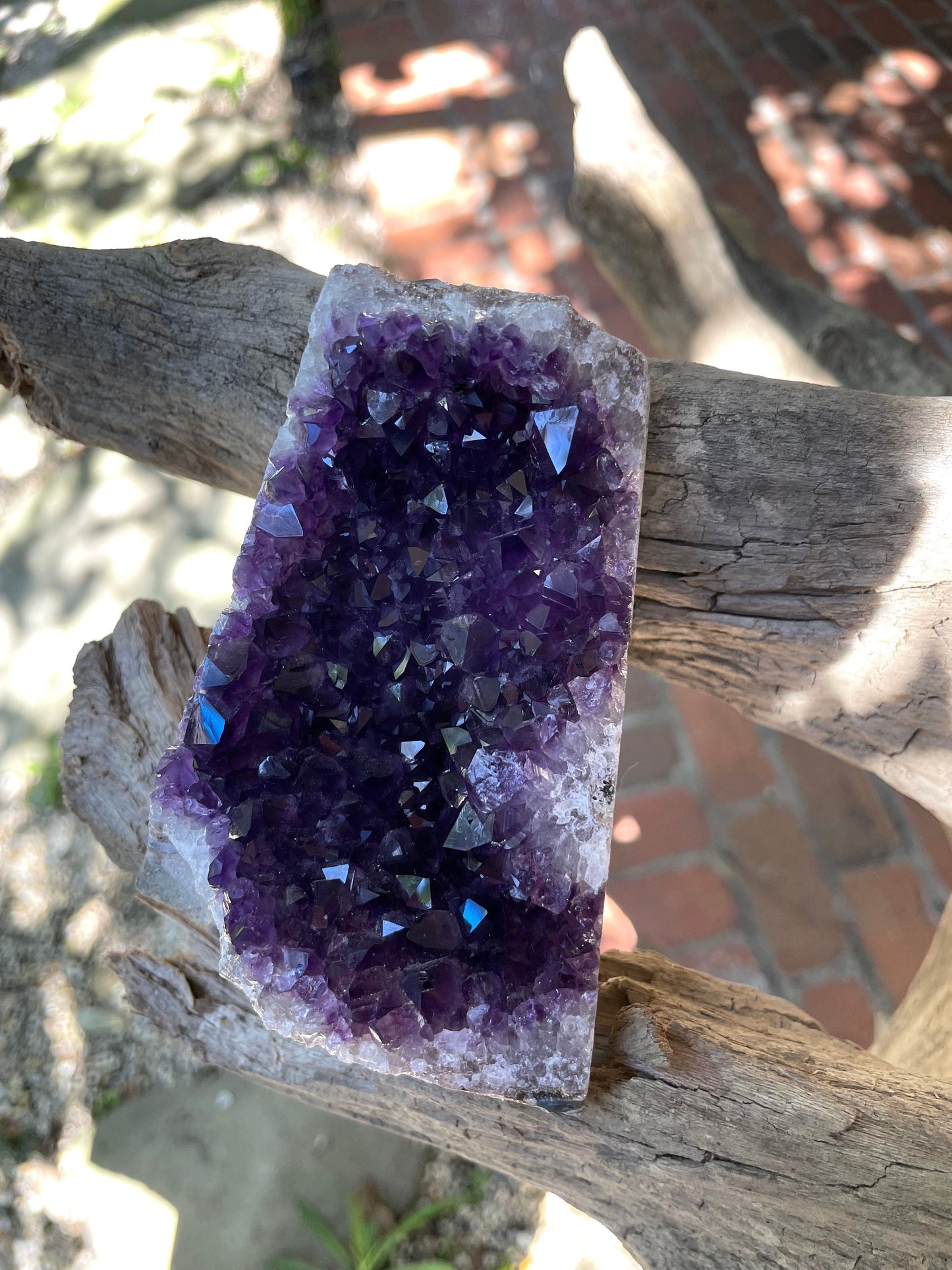 Self Standing Uruguay Amethyst 530g Specimen Mineral Crystal
