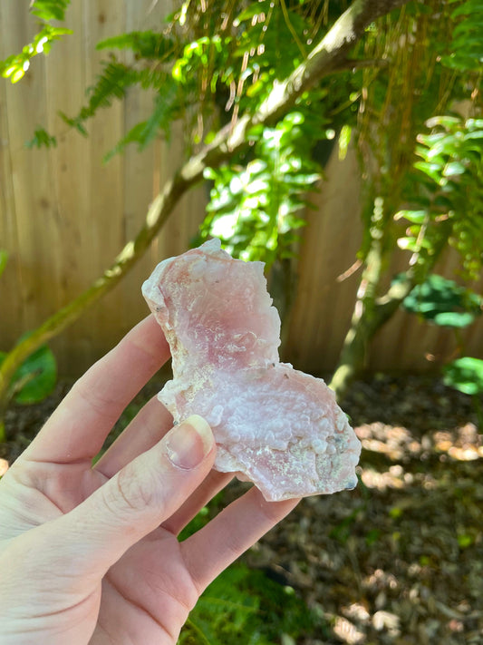 Beautiful Natural Pink Opal from Ica, Peru Specimen 76.6g