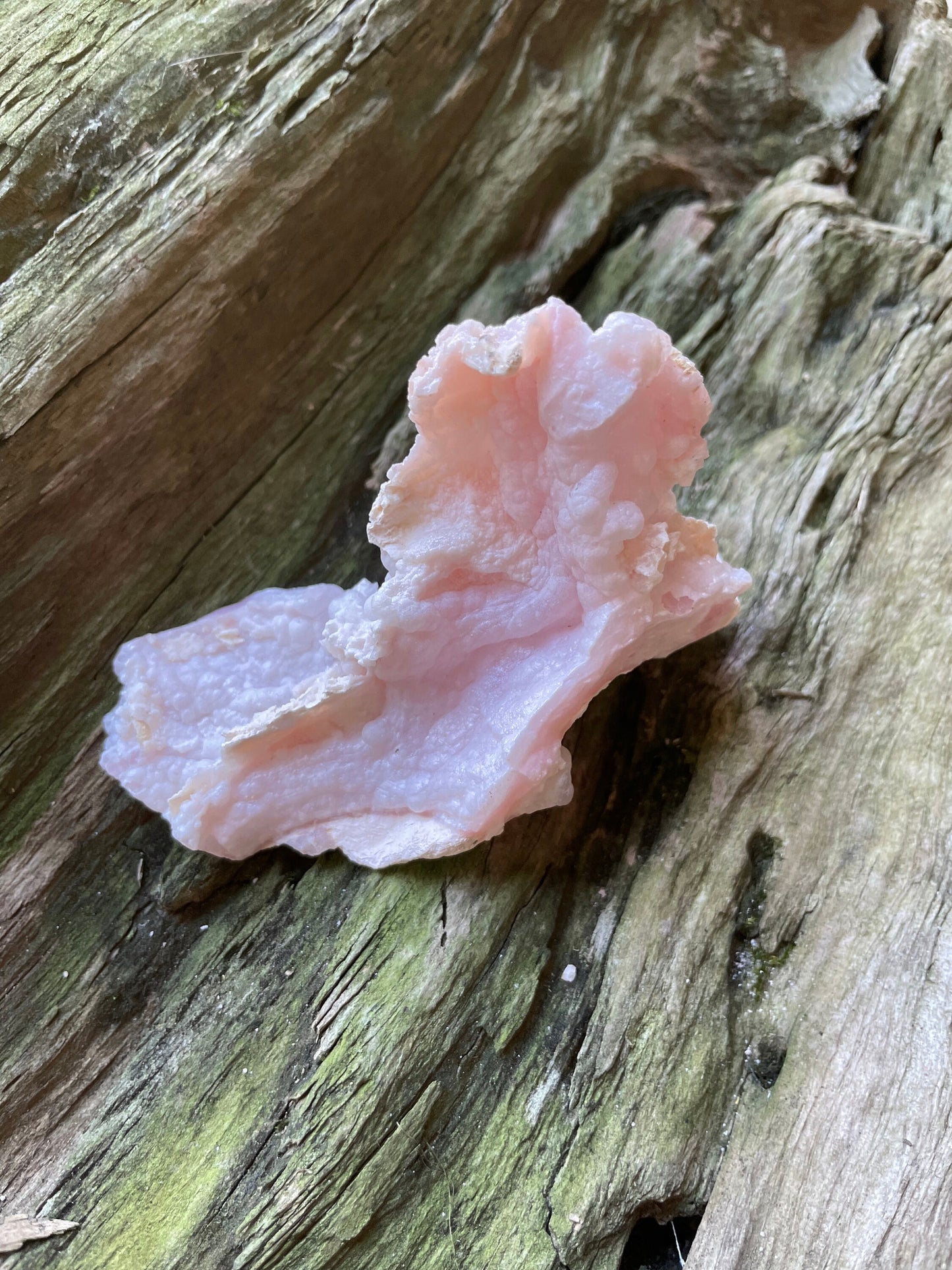 Beautiful Natural Pink Opal from Ica, Peru Specimen 76.6g