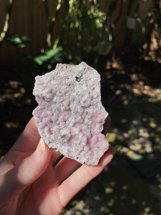Light Pink and Purple Botryoidal Smithsonite 195.4 Specimen from Choix Sinaloa Mexico
