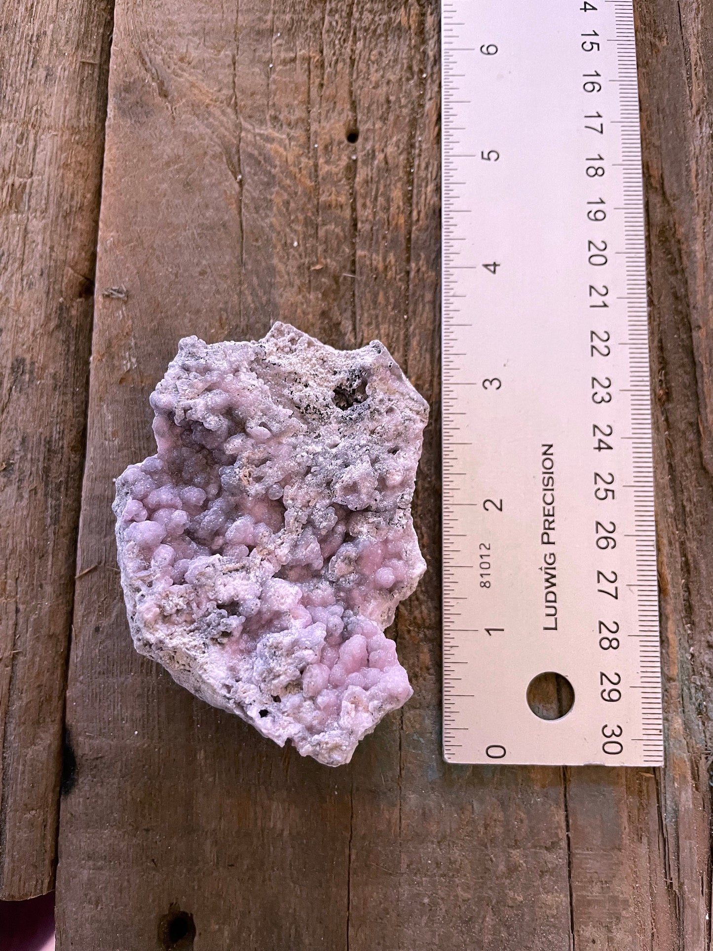 Light Pink and Purple Botryoidal Smithsonite 195.4 Specimen from Choix Sinaloa Mexico