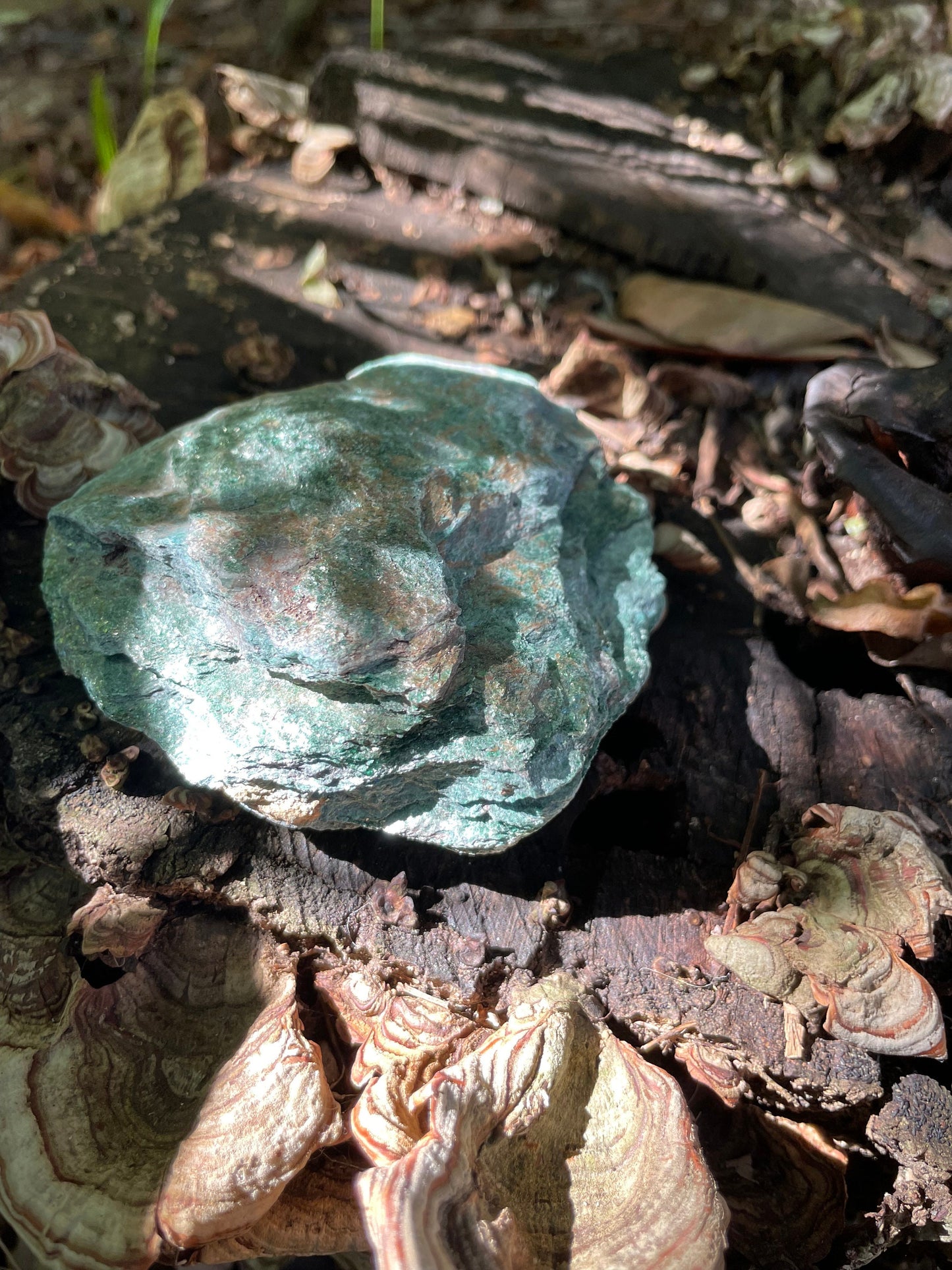 Sparkly Light Green Raw Fuchsite Mica 290g From Brazil
