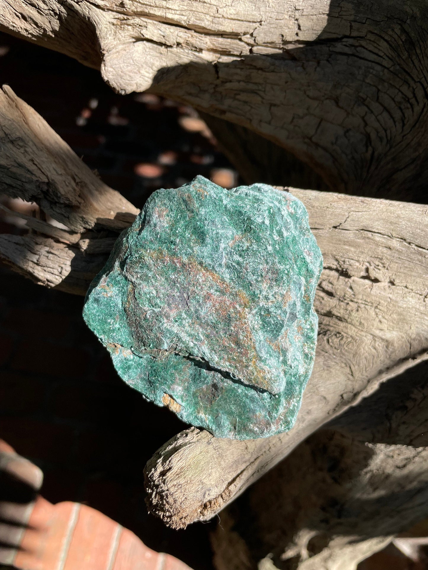 Sparkly Light Green Raw Fuchsite Mica 290g From Brazil