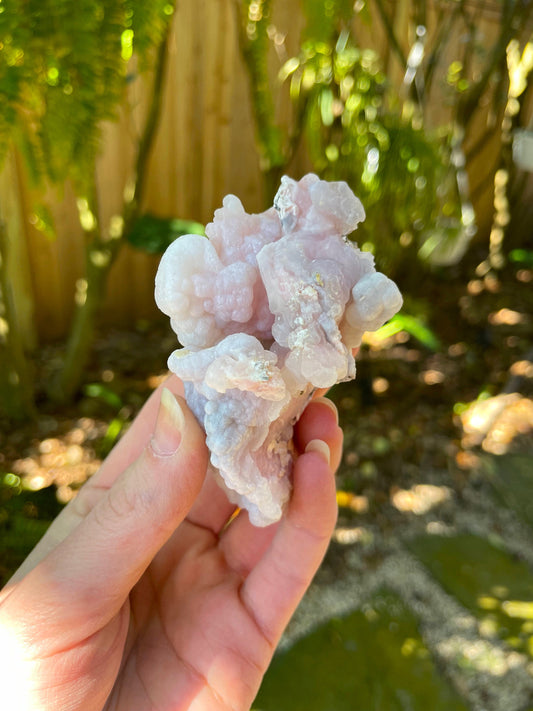 Beautiful Natural Pink Opal from Ica, Peru Specimen 129.2g Mineral