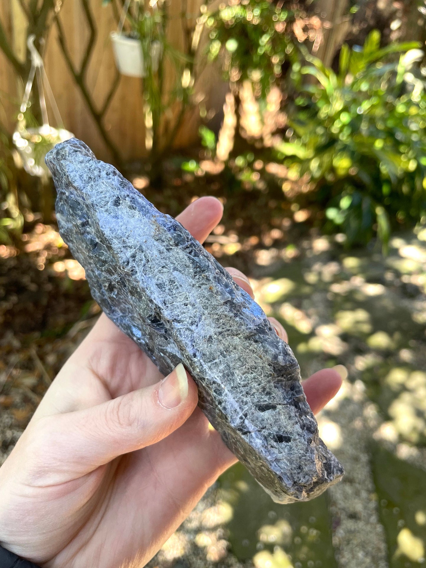 Blue Sodalite Raw Natural Crystal Specimen 354g Specimen from Brazil