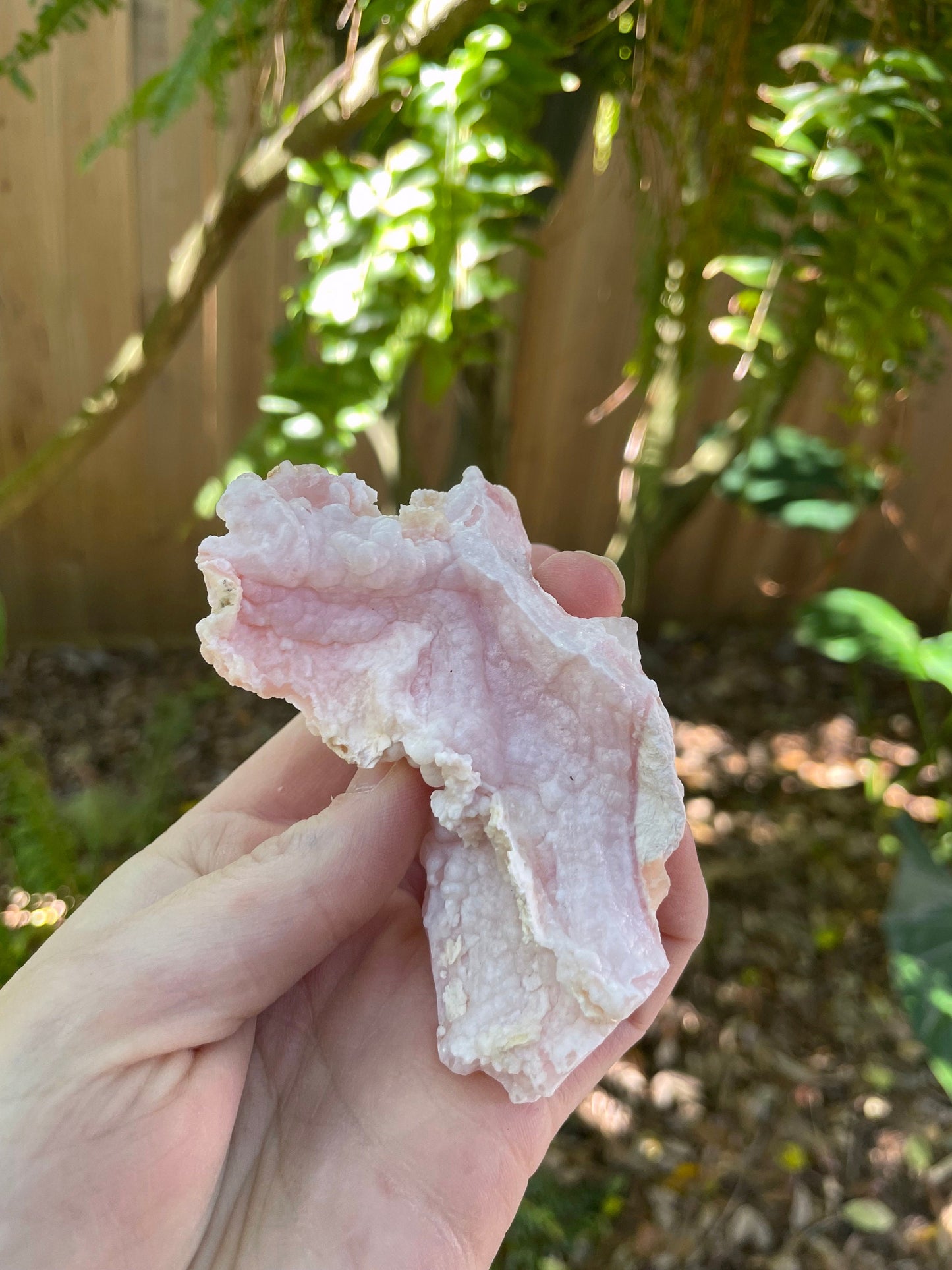 Beautiful Natural Pink Opal from Ica, Peru Specimen 76.6g