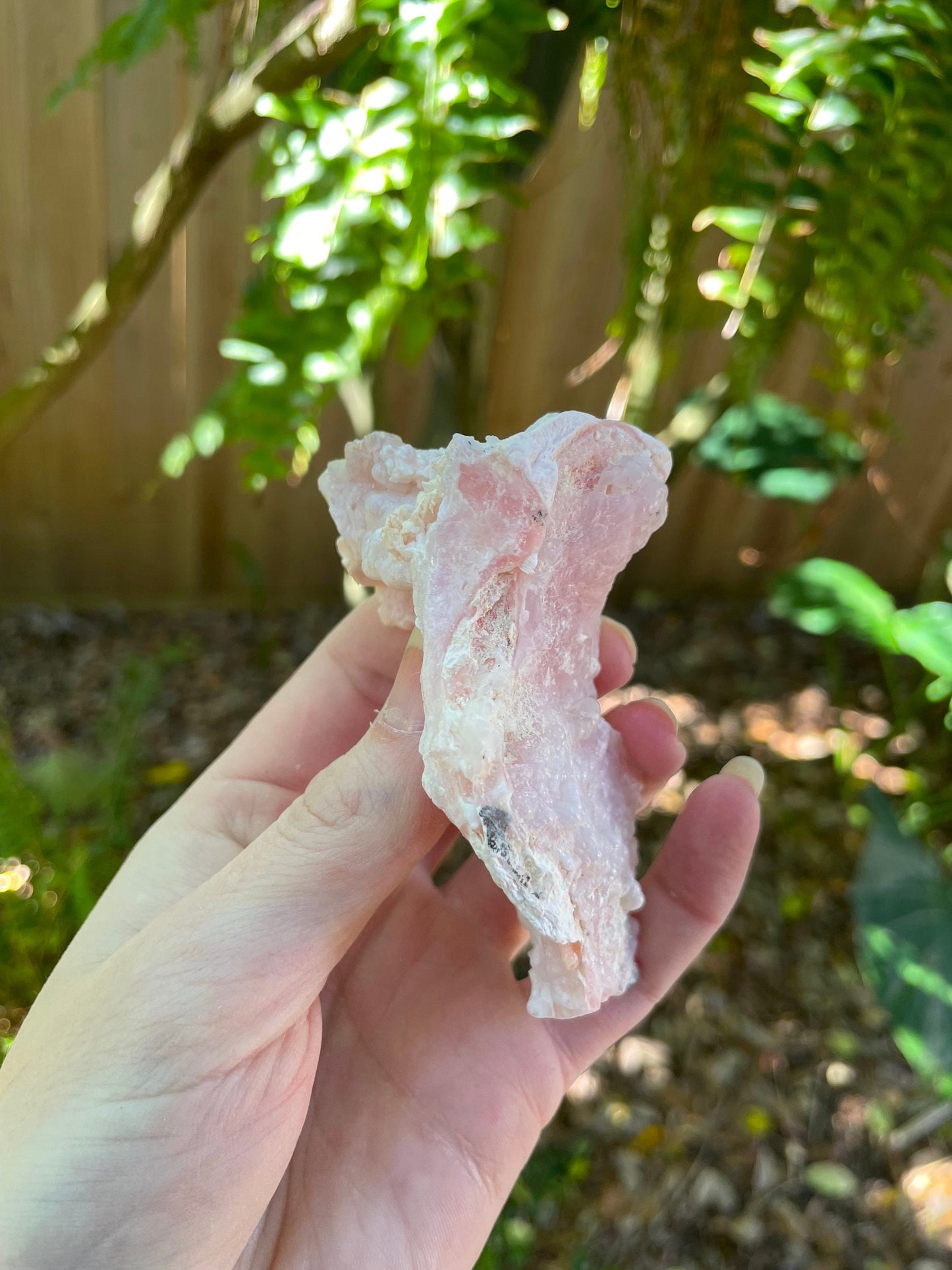 Beautiful Natural Pink Opal from Ica, Peru Specimen 76.6g