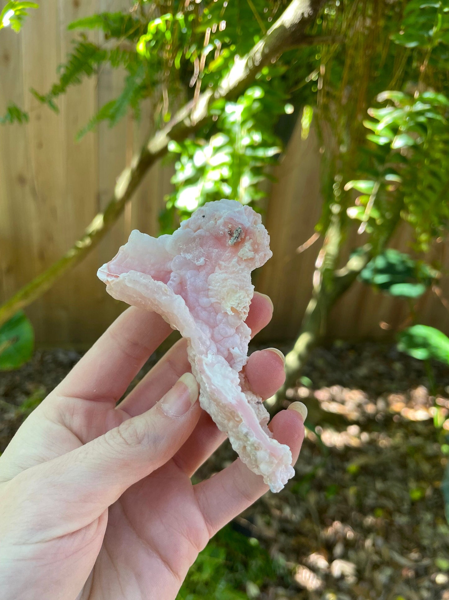 Beautiful Natural Pink Opal from Ica, Peru Specimen 76.6g