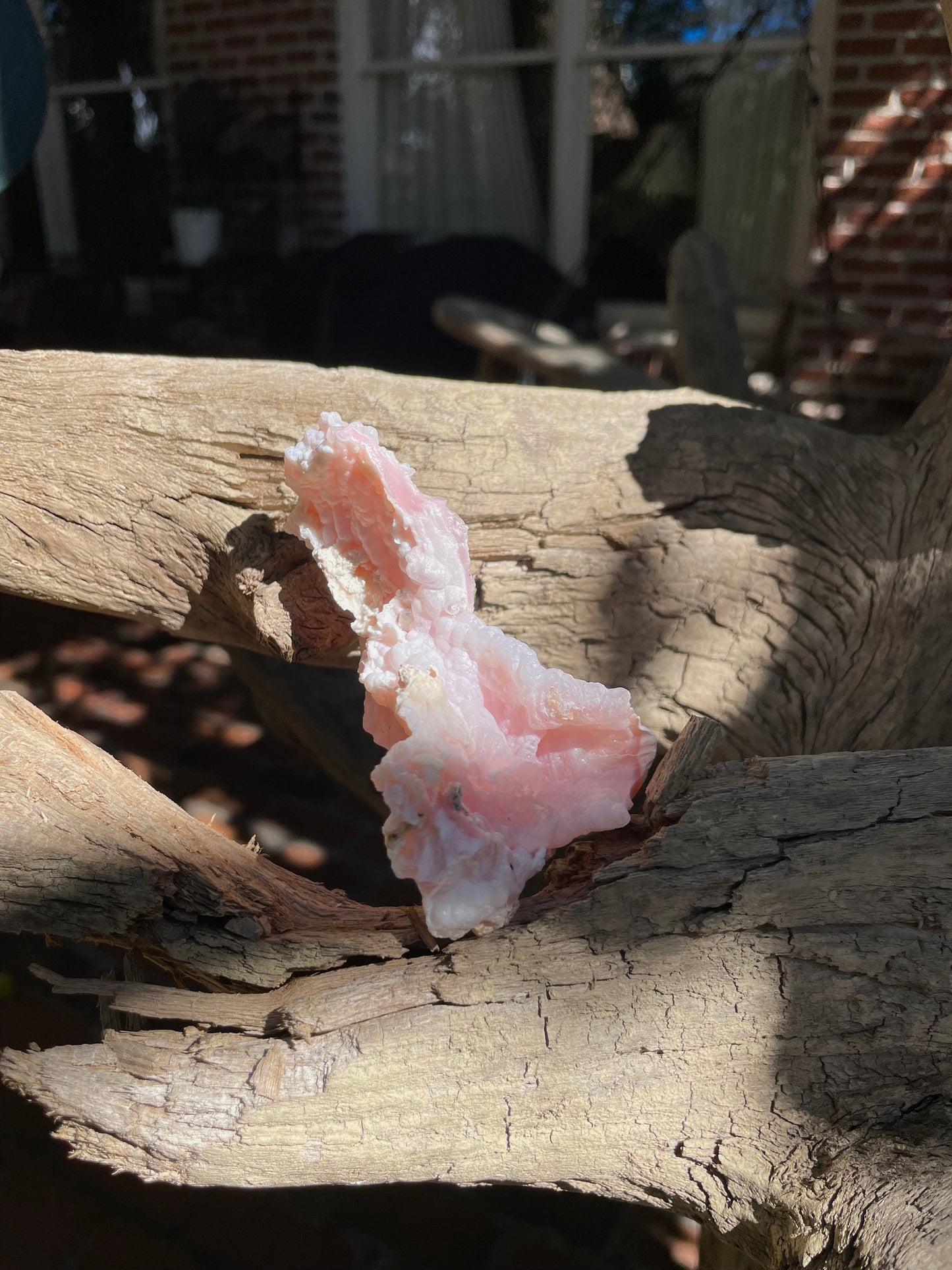 Beautiful Natural Pink Opal from Ica, Peru Specimen 76.6g