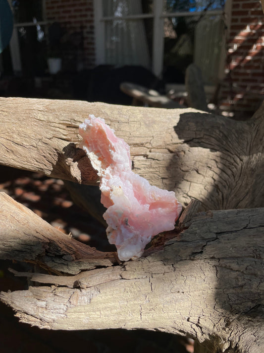 Beautiful Natural Pink Opal from Ica, Peru Specimen 76.6g