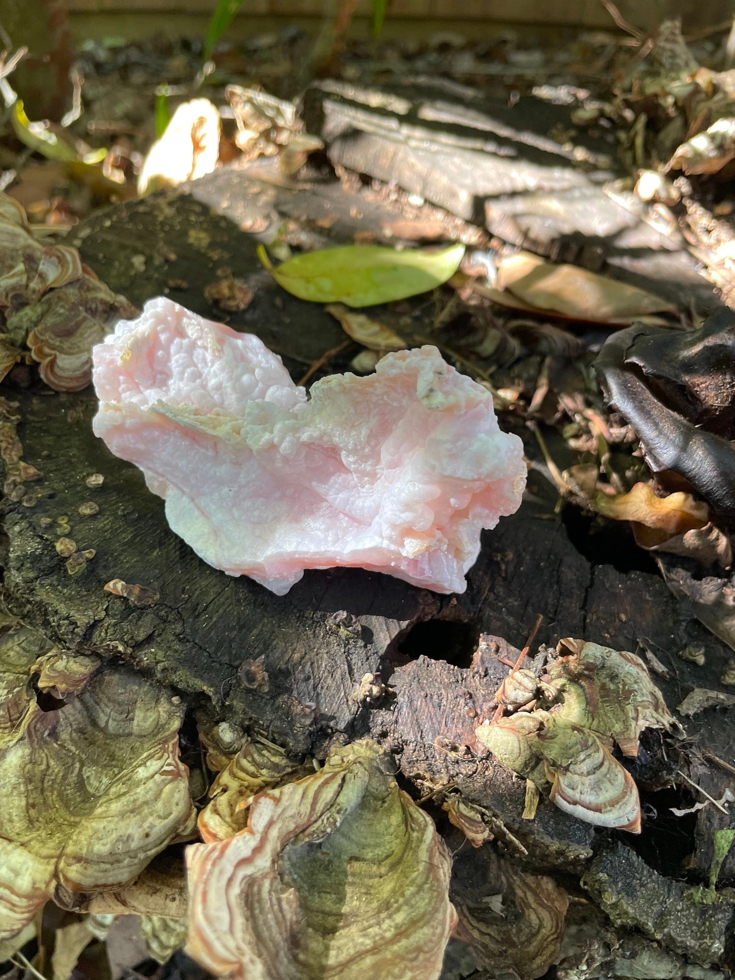 Beautiful Natural Pink Opal from Ica, Peru Specimen 76.6g