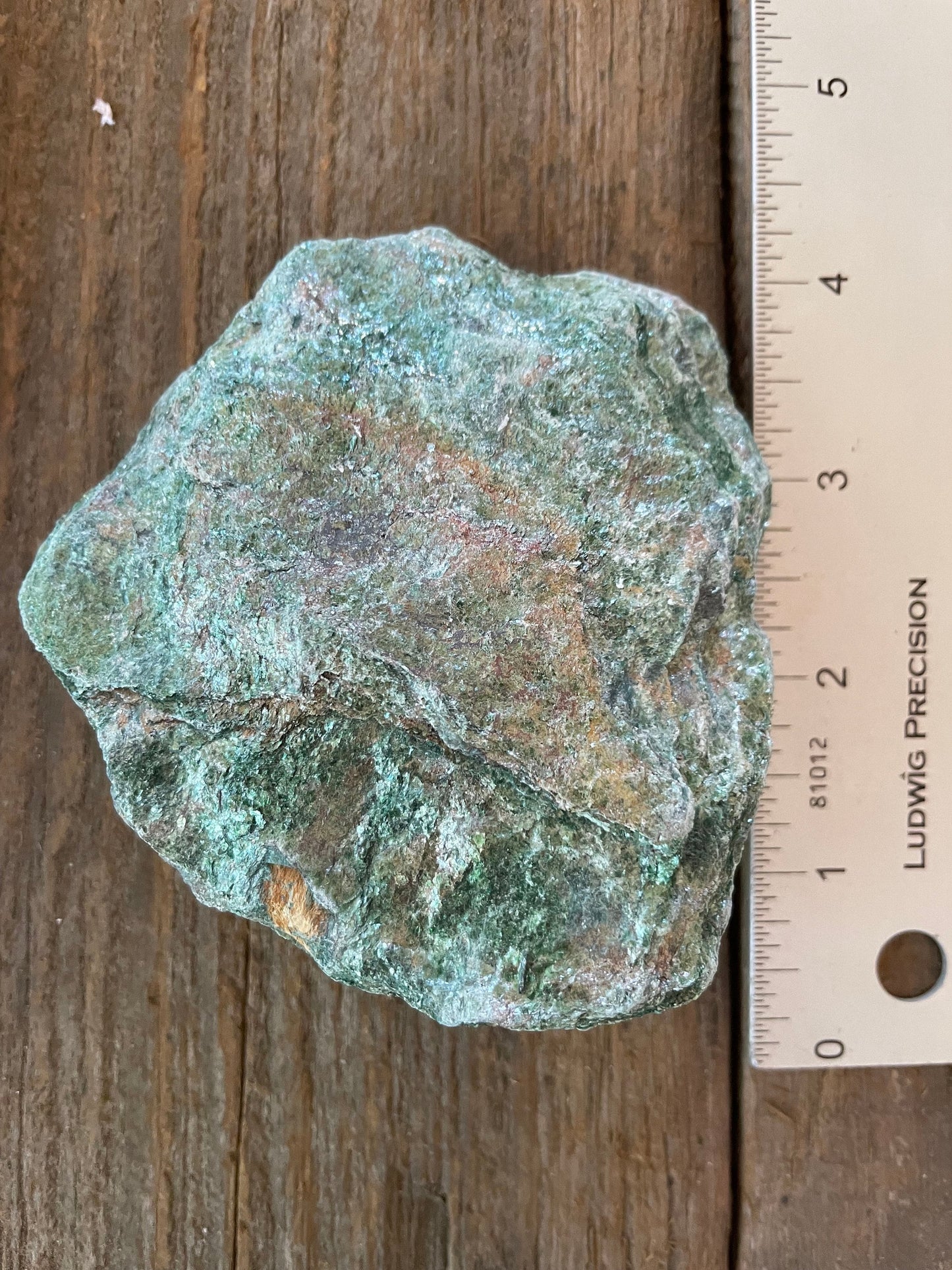 Sparkly Light Green Raw Fuchsite Mica 290g From Brazil