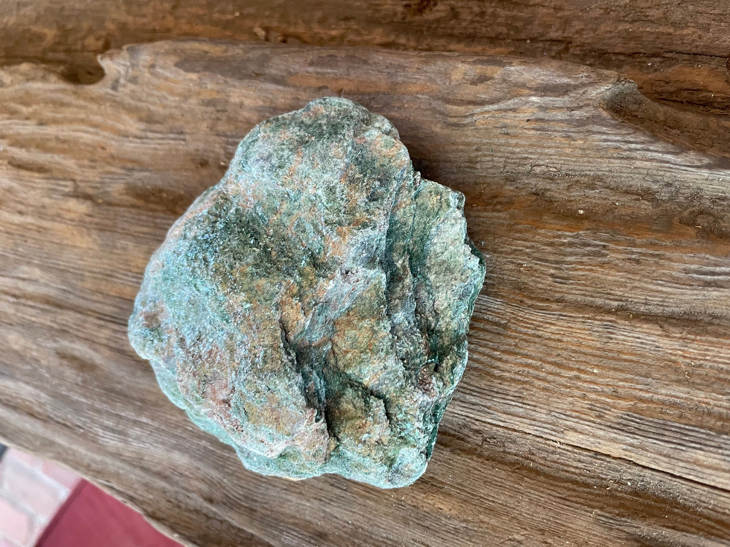 Sparkly Light Green Raw Fuchsite Mica 290g From Brazil